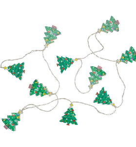 10 Count Warm White Led Metal Christmas Tree Fairy Lights