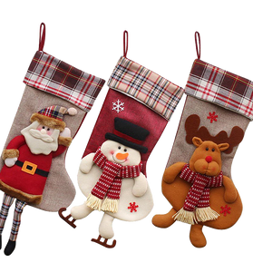 3 PCS SeT-18- Christmas Stockings