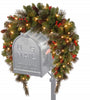 Crestwood Spruce Mailbox Cover With Silver Bristle