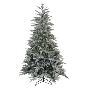 Flocked Winfield Fir Artificial Christmas Tree