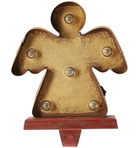 Glitzhome Marquee LED Stocking Holder