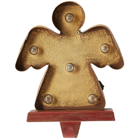 Glitzhome Marquee LED Stocking Holder