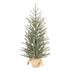 Holiday Time Green Fir Tree With Burlap Base Christmas Decoration